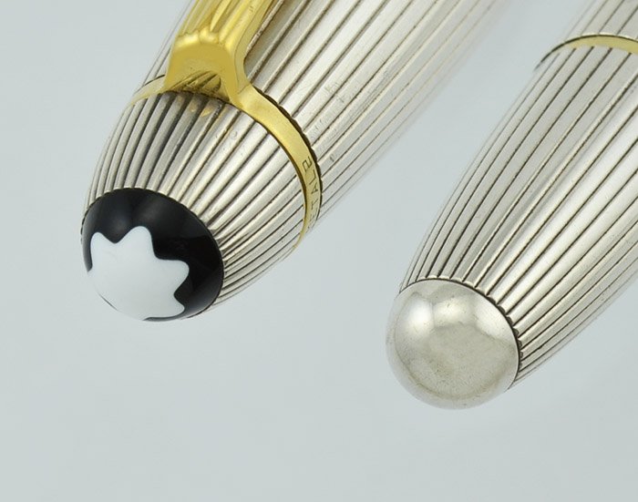 Montblanc Meisterstuck 146 - Sterling Silver Pinstripe, Piston
